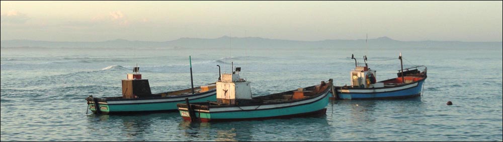 Struisbaai harbour in the picturesque Overberg